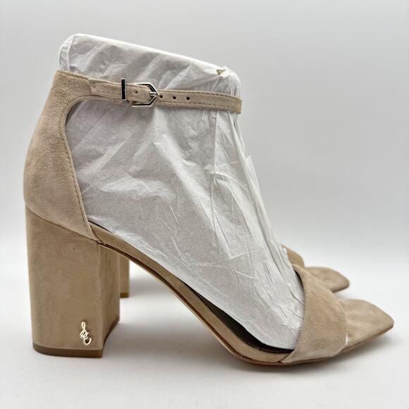 Sam Edelman Womens Daniella Strappy Heeled Sandals US 11 M Tan Suede EUC - Picture 3 of 15